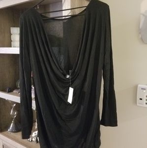 NWT Lumiere Slinky Low Back Tunic/Medium